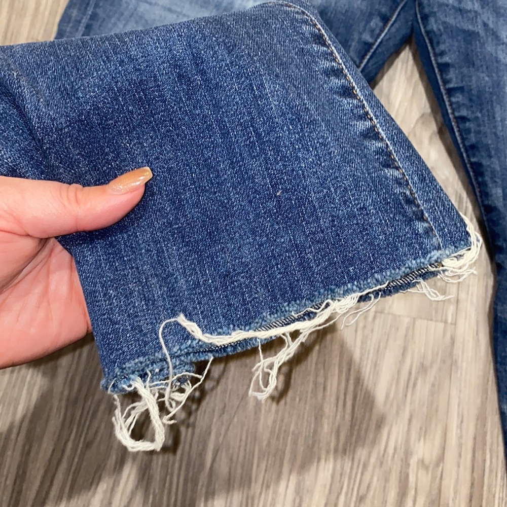 7 For All Mankind Standard Released Hem Jeans - Picture 5 of 9